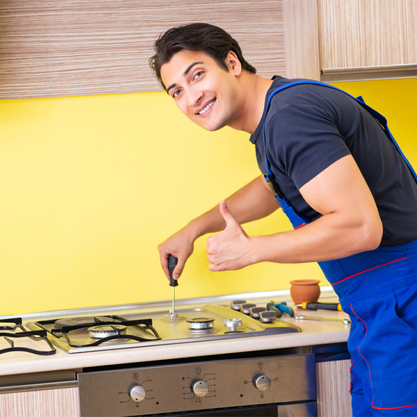 what are your typical service costs for stove repair in Bristow IN